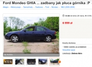 Aaaaaaaby... tanio sprzedać: Ford Mondeo Ghia zadbany jak płuca górnika