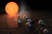 Małe są szanse na to, iż na planetach z układu TRAPPIST-1 występuje życie